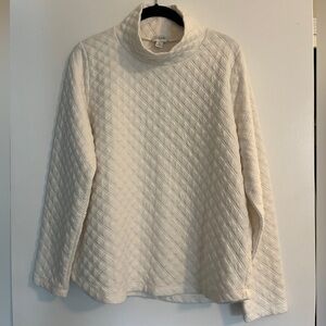 J.Crew Factory Quilted Sweatshirt